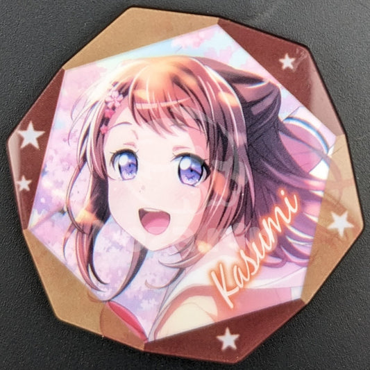 BanG Dream! - Capsule Acrylic Badge - Kasumi Toyama