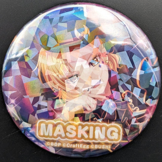 BanG Dream! - Large Hologram Can Badge - MASKING (Masuki Sato) ("Have a good HALLOWEEN!!")