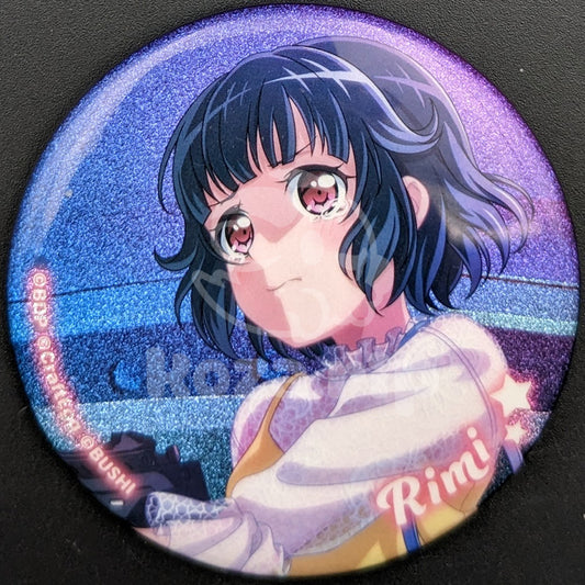 BanG Dream! - Glitter Can Badge - Rimi Ushigome ("Band Girls of the Dead")