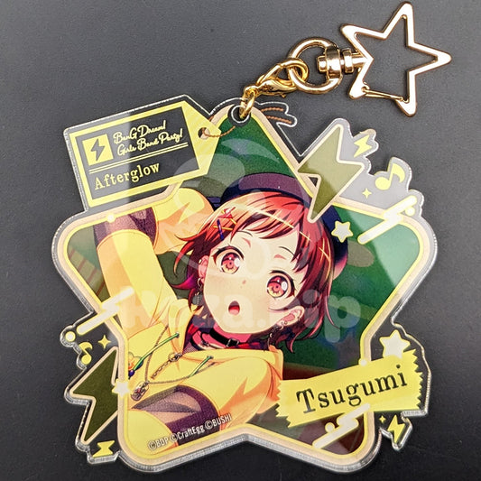 BanG Dream! - Large Star Acrylic Keychain - Tsugumi Hazawa ("Scribble in the Blue")