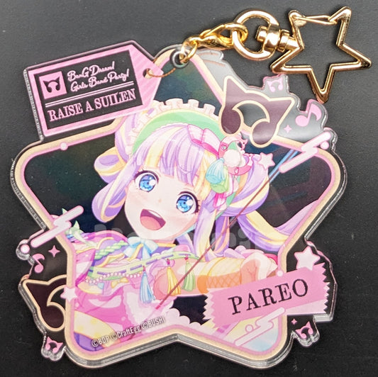 BanG Dream! - Large Star Acrylic Keychain - PAREO ("Dreamy Colors♪ Pastel Fan Road")