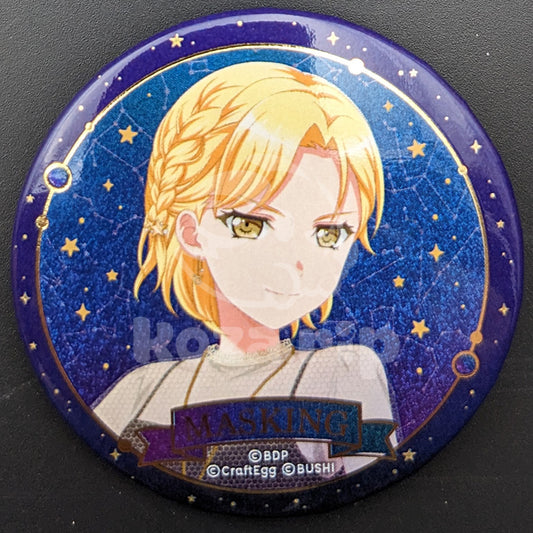 BanG Dream! - Twinkle Party Can Badge - MASKING (Masuki Sato) (Hologram ver.)