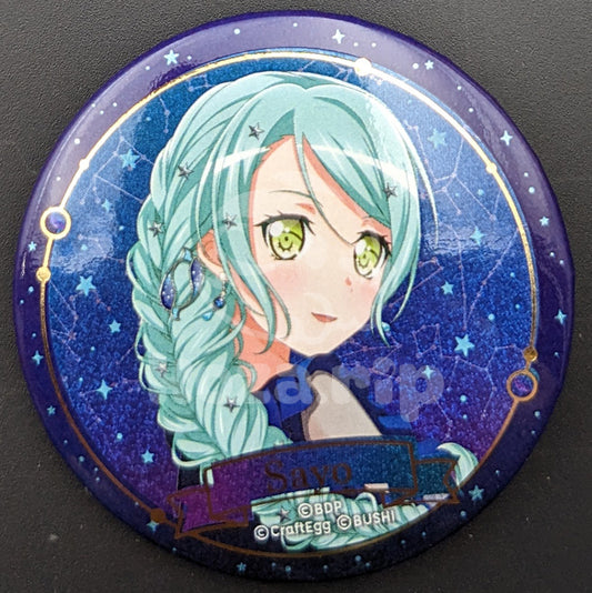 BanG Dream! - Twinkle Party Can Badge - Sayo Hikawa (Hologram ver.)