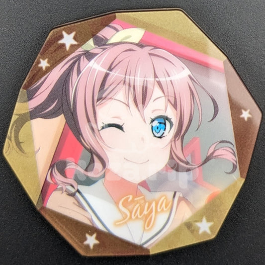 BanG Dream! - Capsule Acrylic Badge - Saya Yamabuki