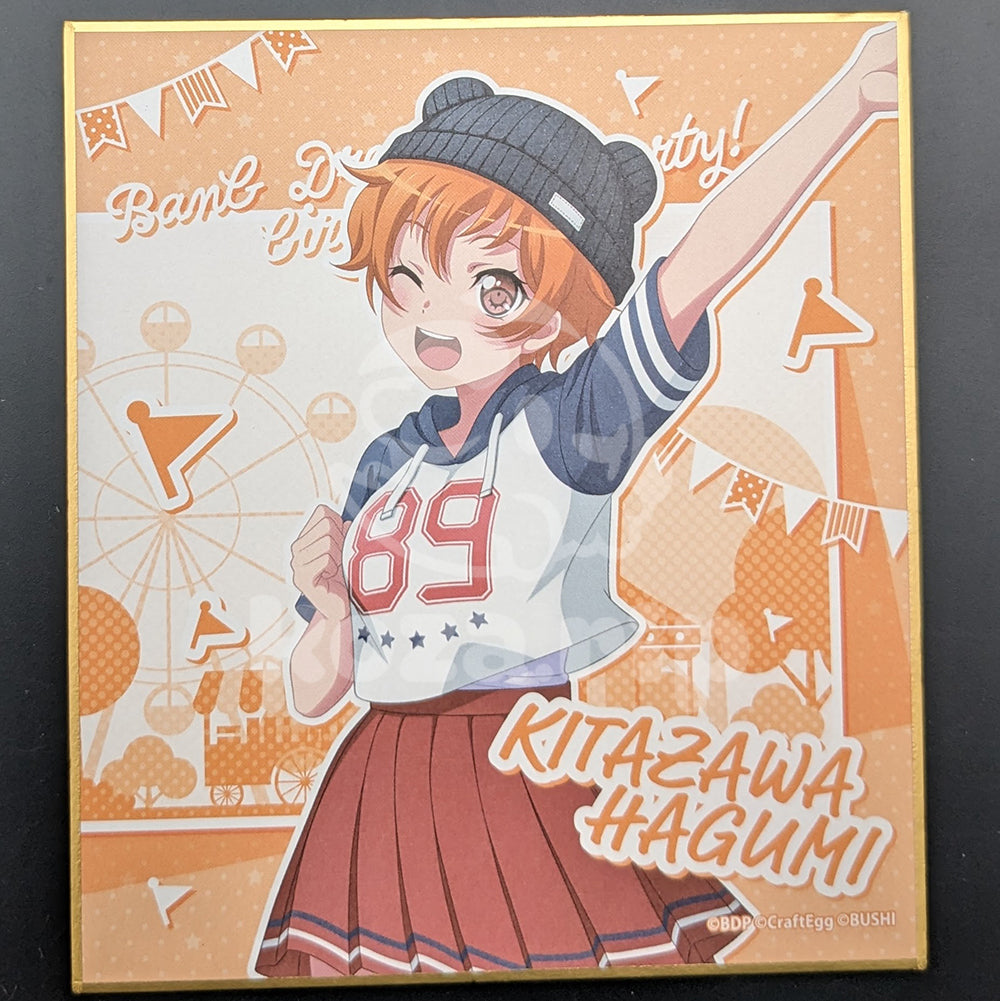 BanG Dream! - Holidays 2021 Mini Shikishi - Hagumi Kitazawa