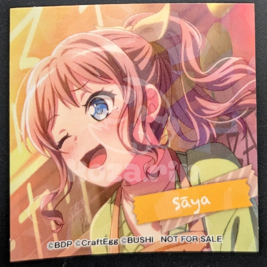 BanG Dream! - Hologram Sticker - Saya Yamabuki (Animate Spring Fair 2023)