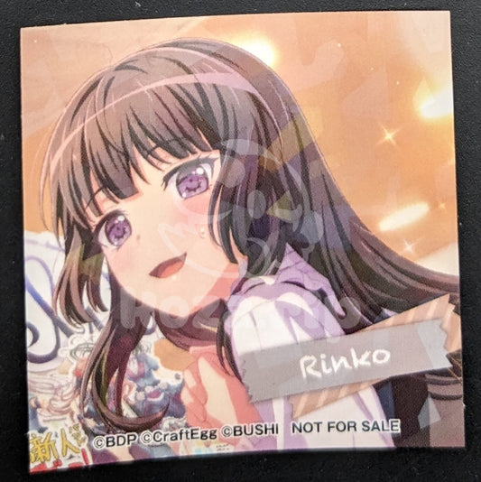 BanG Dream! - Hologram Sticker - Rinko Shirokane (Animate Spring Fair 2023)