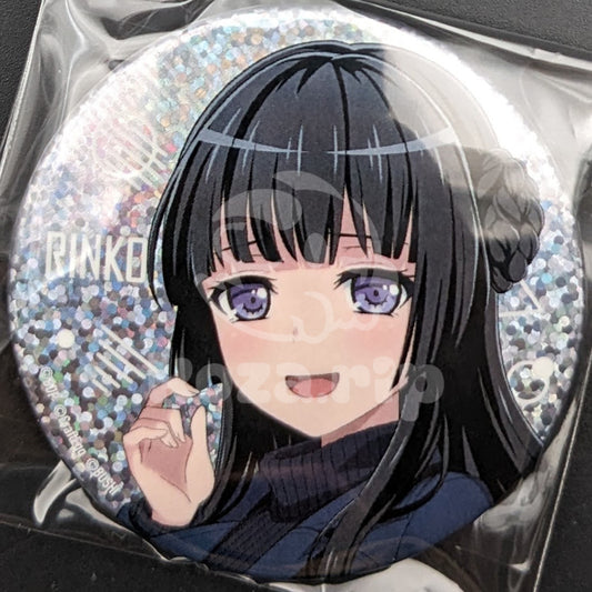 BanG Dream! × WEGO - Can Badge - Rinko Shirokane (Glitter ver.)