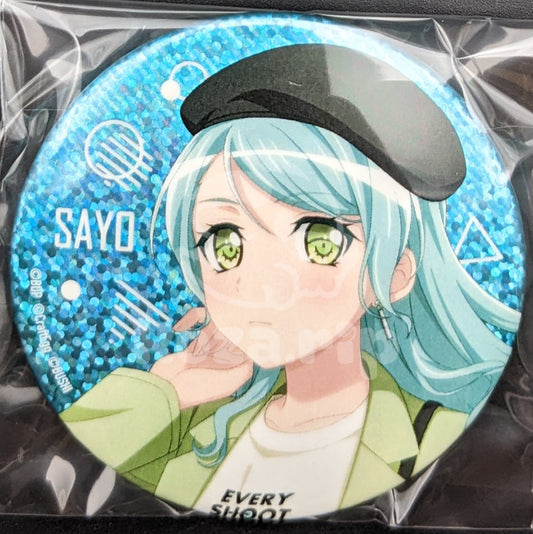 BanG Dream! × WEGO - Can Badge - Sayo Hikawa (Glitter ver.)
