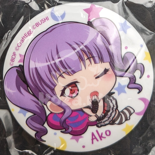 BanG Dream! - Capsule Can Badge - Ako Udagawa (Sleeping ver.)