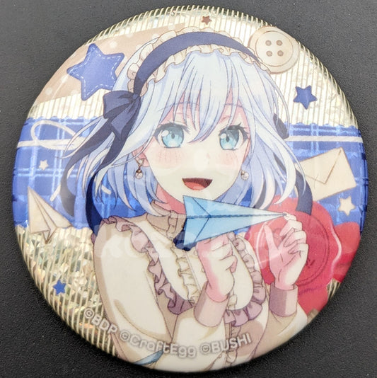 BanG Dream! - Spring 2023 Can Badge - Mashiro Kurata (Hologram Letter ver.)