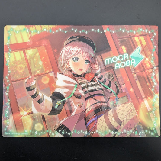 BanG Dream! - Visual Sheet - Moca Aoba ("Scribble in the Blue")