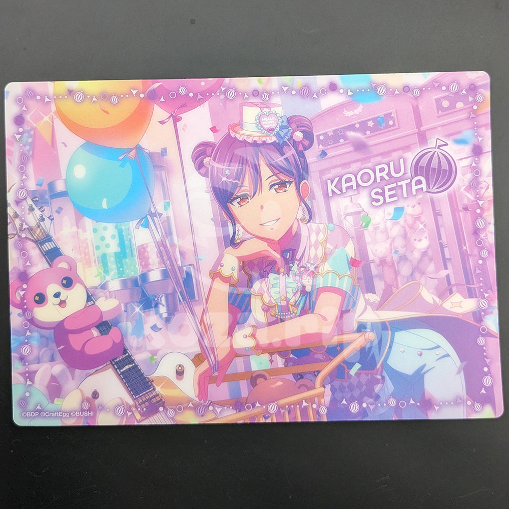 BanG Dream! - Visual Sheet - Kaoru Seta ("On a Day When It Won’t Come Off")