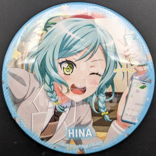 BanG Dream! - Large Hologram Can Badge - Hina Hikawa ("Dreamy Colors♪ Pastel Fan Road")