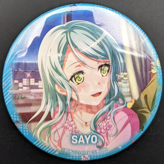 BanG Dream! - Large Hologram Can Badge - Sayo Hikawa ("Noble Rose - A Song, an Extreme -")