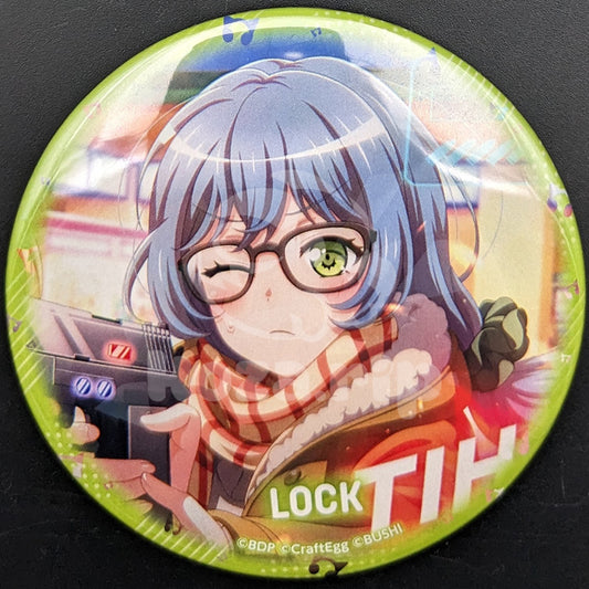 BanG Dream! - Large Hologram Can Badge - LOCK (Rokka Asahi) ("From the Past")