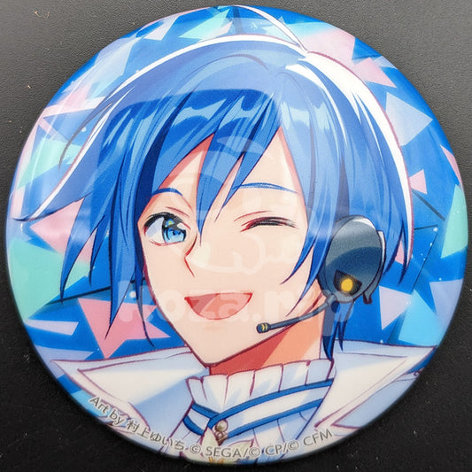 Project SEKAI Connect Live 2nd ANNIVERSARY SPECIAL STAGE - Large Can Badge - KAITO (MORE MORE JUMP! ver.)