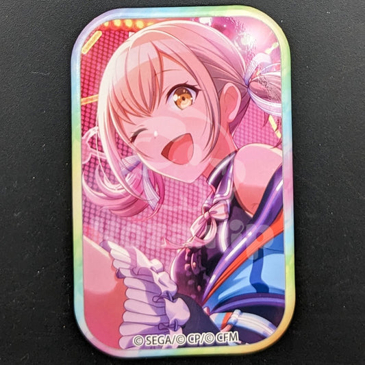 Project SEKAI - Square Can Badge - Kohane Azusawa ("Time to hang out♪" trained ver.)