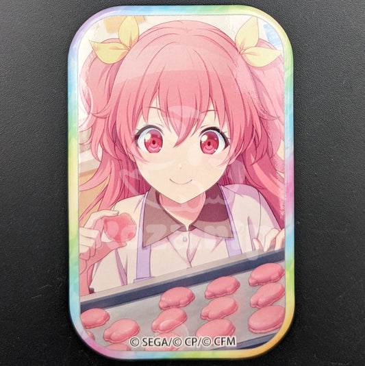 Project SEKAI - Square Can Badge - Airi Momoi ("Secret Operation Valentine's Day")