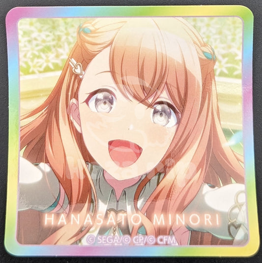 Project SEKAI - Square Sticker - Minori Hanasato ("Scramble Fan Festival!" trained ver.)