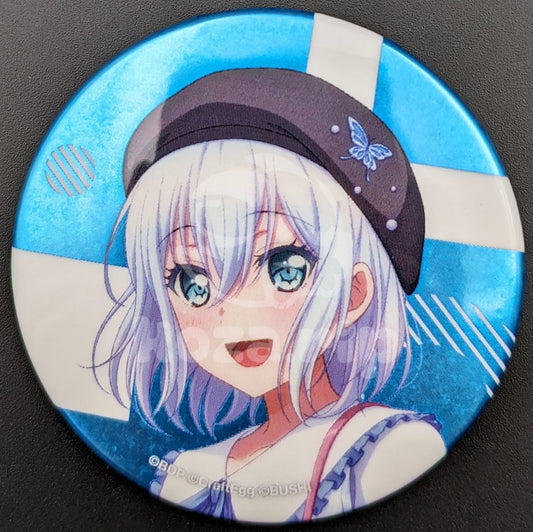 BanG Dream! - Hologram Can Badge - Mashiro Kurata (Bushiroad Store 1st Anniversary ver.)