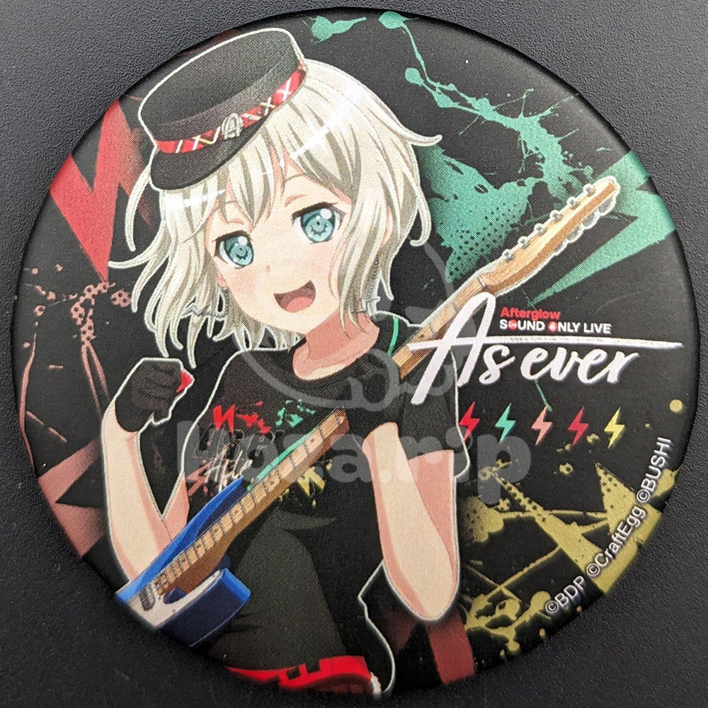 BanG Dream! Afterglow Sound Only Live - Can Badge - Moca Aoba ("As ever" ver.)