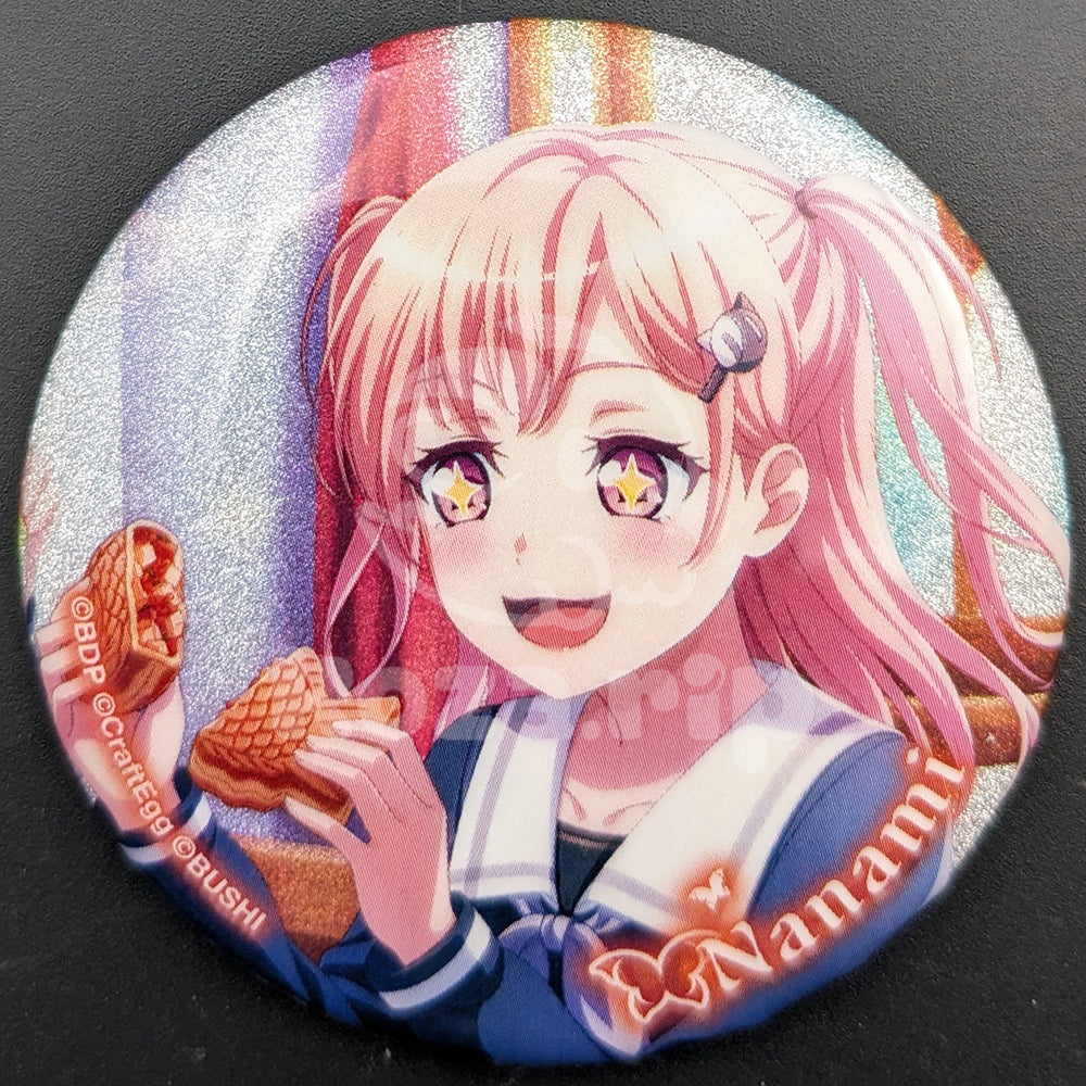BanG Dream! - Glitter Can Badge - Nanami Hiromachi ("Analysis of Harmony and Change")