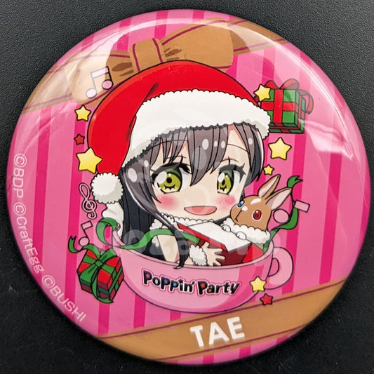 BanG Dream! Cafe 2017 Encore - Can Badge - Tae Hanazono