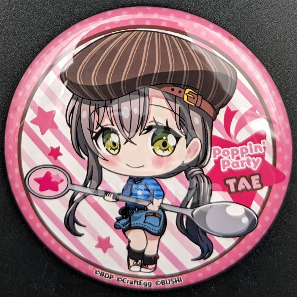 BanG Dream! Cafe 2018 - Can Badge - Tae Hanazono