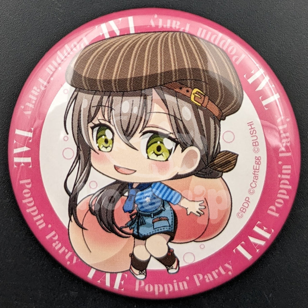 BanG Dream! Cafe 2019 - Can Badge - Tae Hanazono