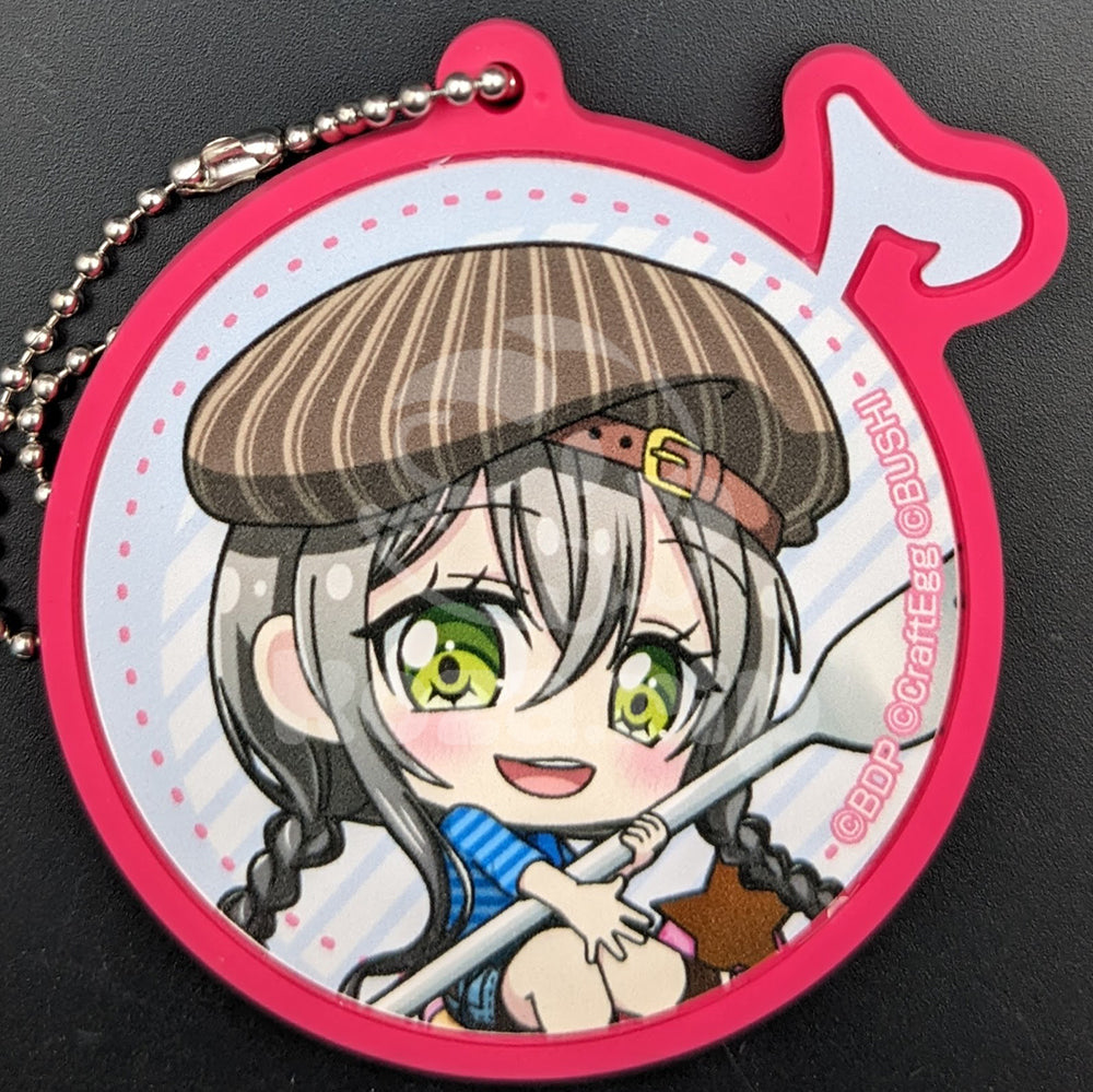 BanG Dream! Cafe 2020 - Rubber Keychain - Tae Hanazono