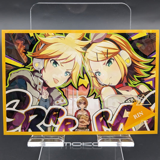 Project SEKAI - Hologram Postcard - Rin Kagamine [Vivid BAD SQUAD ver.] ("Heated Argument")