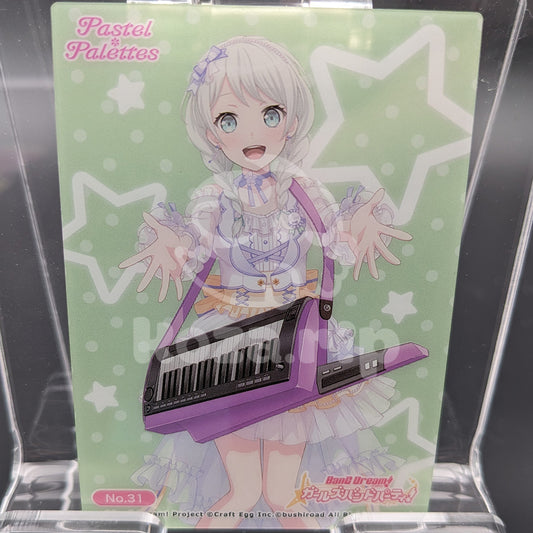 BanG Dream! - Bushiroad Clear Card Vol.1 - 31/33 - Eve Wakamiya