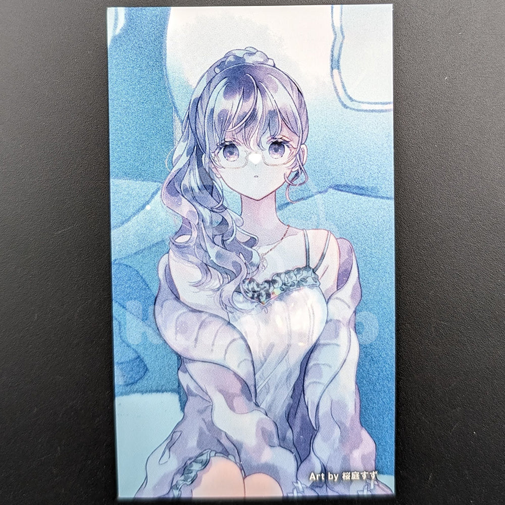 Project SEKAI - CD Extra Trading Card - "kimi no yoruwo kure / I Nandesu" - Mafuyu Asahina