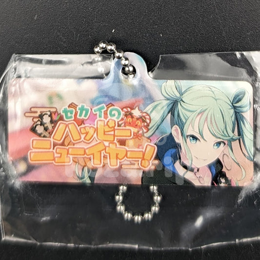 Project SEKAI - Capsule Metal Keychain - Miku Hatsune (Vivid BAD SQUAD ver.) ("SEKAI Happy New Year!")