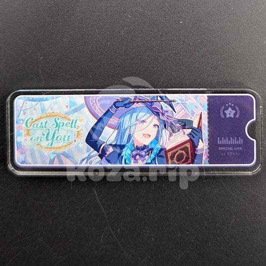 Project SEKAI - Acrylic Badge - Shizuku Hinomori "Cast a Spell on You" After Show Banner