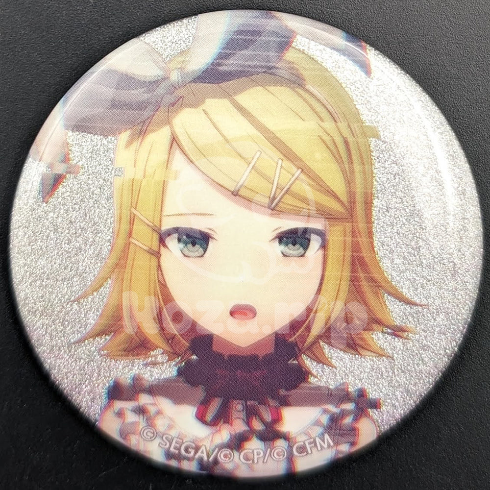 Project SEKAI - Glitter Can Badge - Rin Kagamine [Nightcord at 25:00 ver.] ("On This Blank Canvas, I Paint")