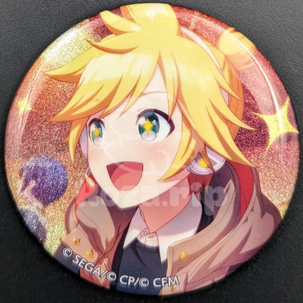 Project SEKAI - Glitter Can Badge - Len Kagamine [Vivid BAD SQUAD ver.] ("Connected Through SEKAI's Cherry Blossoms")