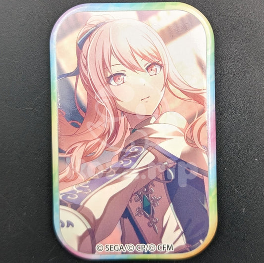 Project SEKAI - Square Can Badge - Mizuki Akiyama ("A Gentleman Thief's Thrilling White Day?!" trained ver.)