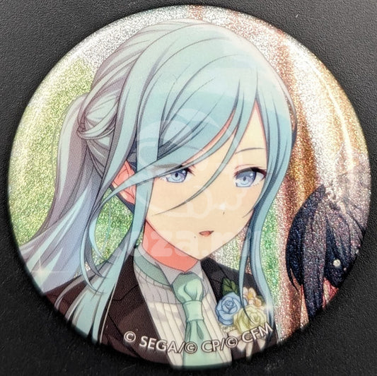 Project SEKAI - Glitter Can Badge - Shizuku Hinomori ("Wishing to the Blue Sky for Your Happiness!")