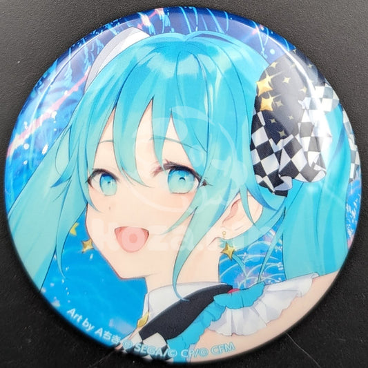 Project SEKAI - MORE MORE JUMP! 1st Connect Live JUMPIN! - Large Can Badge - Miku Hatsune (MORE MORE JUMP! ver.)