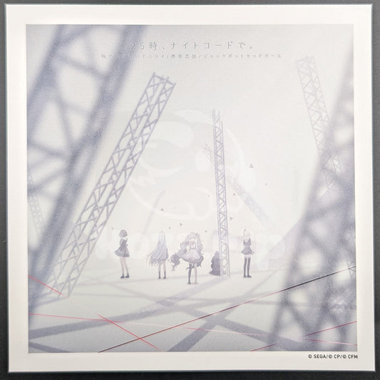 Project SEKAI - CD Art Sticker - Nightcord at 25:00 1st Single "Composing the Future / Cellphone Love Story / Jackpot Sad Girl"
