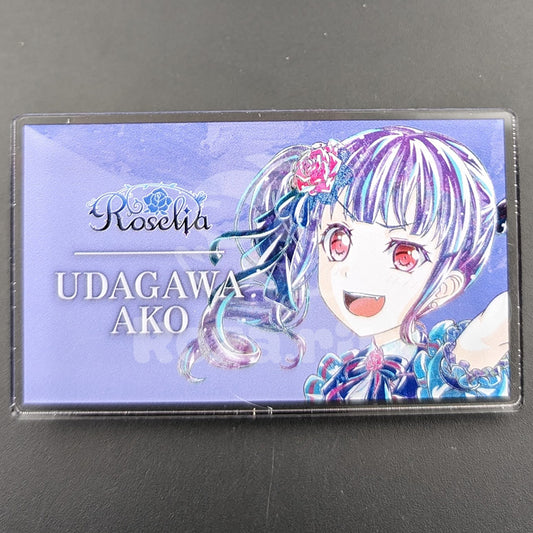 BanG Dream! × Ani-Art - Acrylic Badge - Ako Udagawa (Vol. 4)