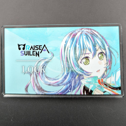 BanG Dream! × Ani-Art - Acrylic Badge - LOCK (Rokka Asahi) (Vol. 4)