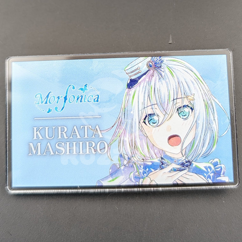 BanG Dream! × Ani-Art - Acrylic Badge - Mashiro Kurata (Vol. 4)