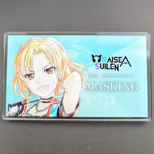 BanG Dream! × Ani-Art - Acrylic Badge - MASKING (Masuki Sato) (Vol. 4)