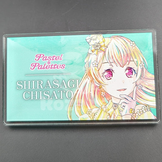 BanG Dream! × Ani-Art - Acrylic Badge - Chisato Shirasagi (Vol. 4)