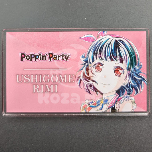 BanG Dream! × Ani-Art - Acrylic Badge - Rimi Ushigome (Vol. 4)