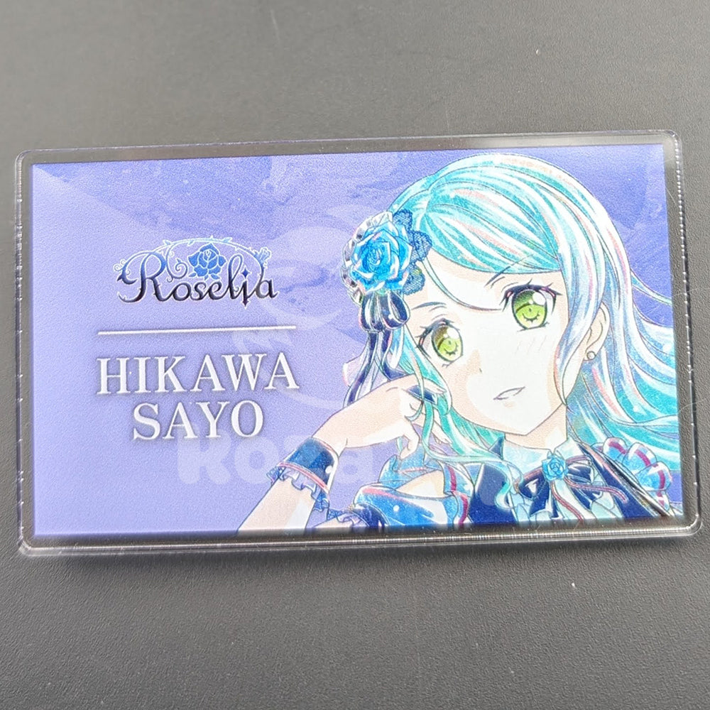 BanG Dream! × Ani-Art - Acrylic Badge - Sayo Hikawa (Vol. 4)