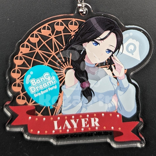 BanG Dream! × Fuji-Q 2023 - Acrylic Keychain - LAYER